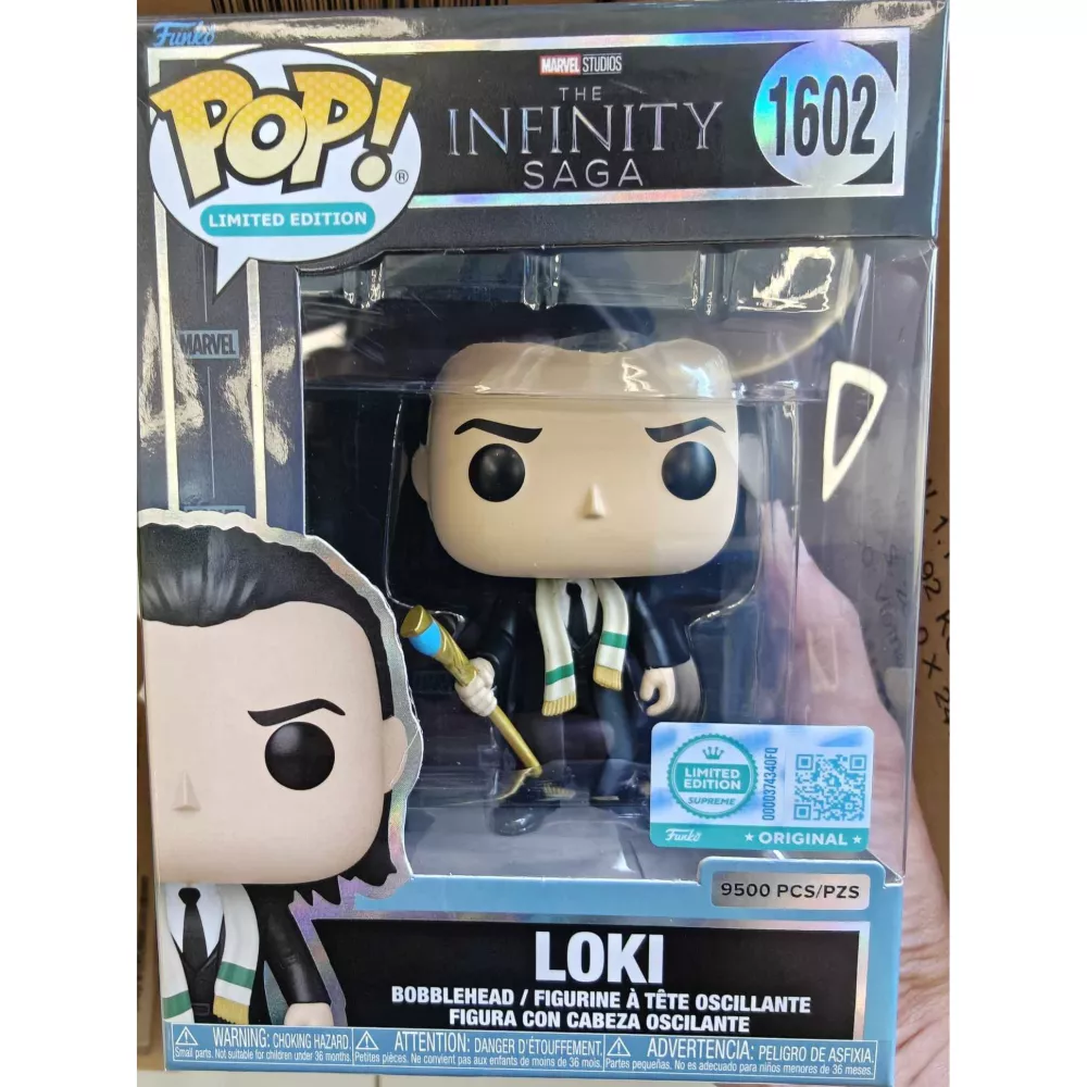 Loki's Scepter Pop Figure Loki Funko Pop! Loki #1602 Marvel